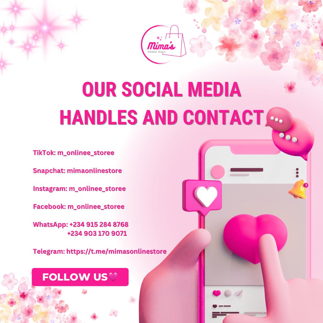 Mima's Online Store Flyer